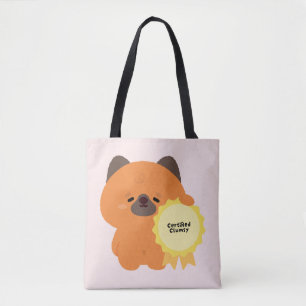 Certified Clumsy German Shepherd Puppy Tote Bag