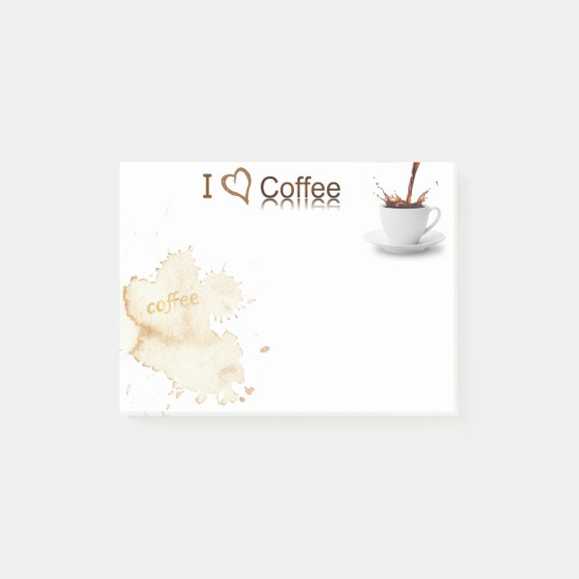 Certified Coffee Lover's Post-it® Note (Front)