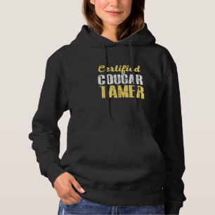 certified cougar tamer cougar hunter hoodie
