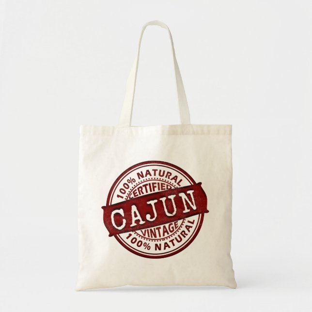 Certified, Creole, Louisiana, Cajun, Gift Tote Bag (Front)