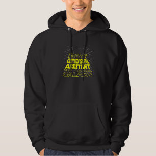 Certified Dental Assistant Cool Galaxy Job Hoodie