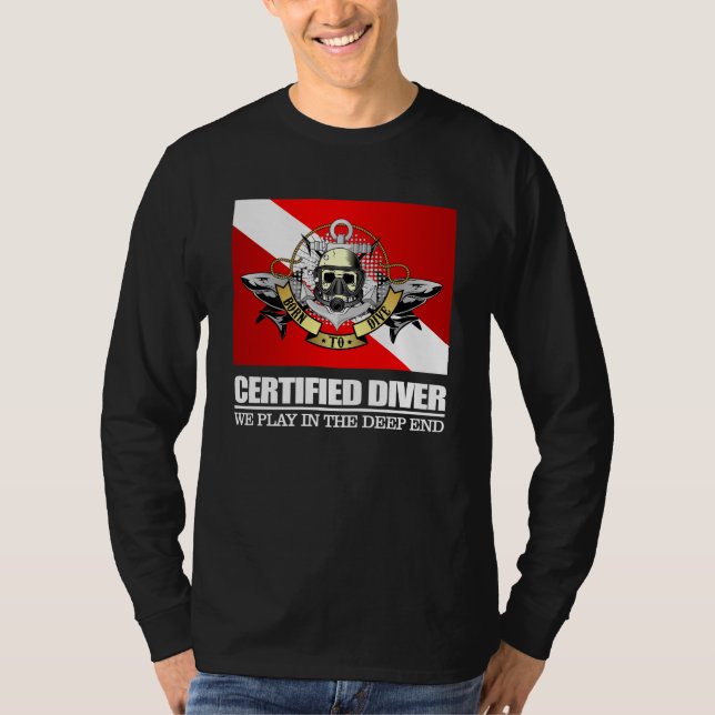 Certified Diver (BDT)2 T-Shirt (Front)