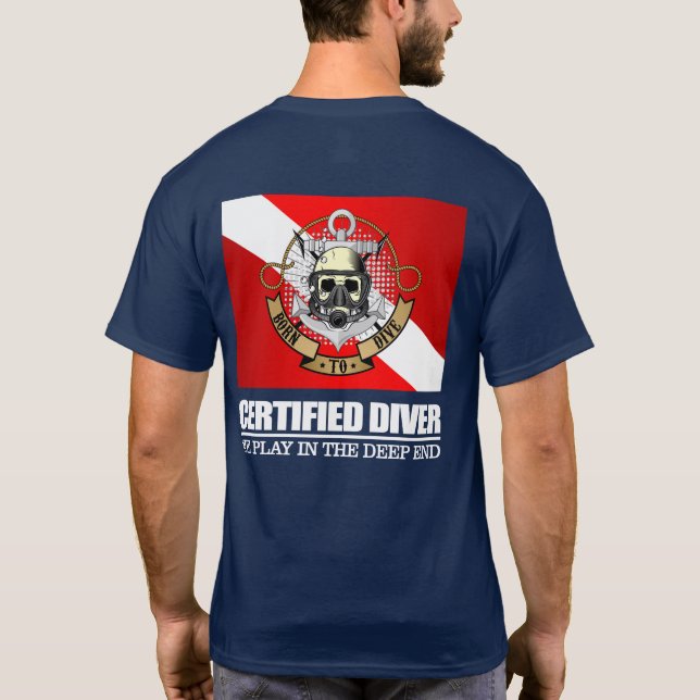 Certified Diver (BDT) T-Shirt (Back)