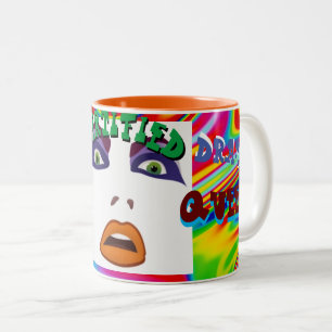 "Certified Drama Queen" Two-Tone Coffee Mug