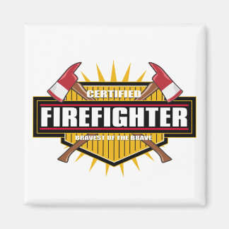Certified Firefighter Magnet