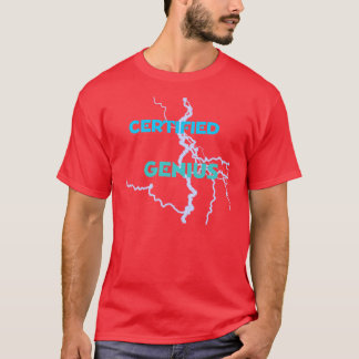 "Certified Genius Red" T-shirt
