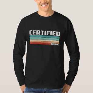 Certified Gluten Free Retro Celiac Disease T-Shirt