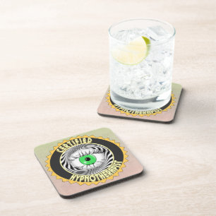 CERTIFIED HYPNOTHERAPIST LOGO COASTER