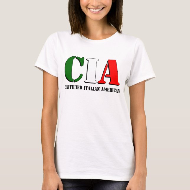 Certified Italian American T-Shirt (Front)