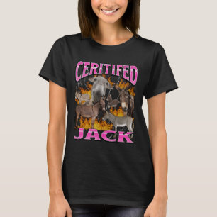 Certified Jack Funny Offensive Donkey Meme Bootleg T-Shirt