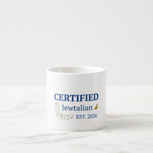 Certified Jewtalian Espresso cup