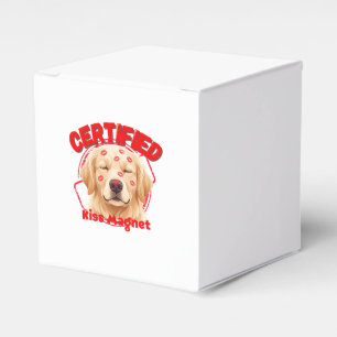 Certified Kiss Magnet - Funny Golden Retriever Dog Favour Box