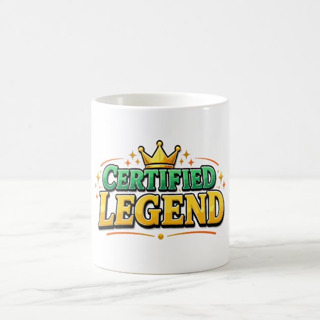 Certified Legend King Crown Coffee Mug (Center)