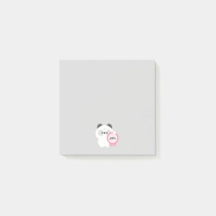 Certified Low Energy Panda Post-it Notes