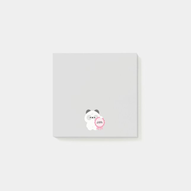 Certified Low Energy Panda Post-it Notes (Front)