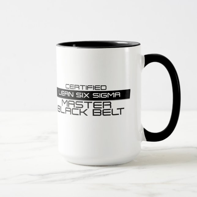 Certified Master Black Belt Coffee Mug (Right)