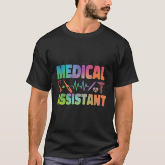 Certified Medical Assistant Watercolor Cma T-Shirt