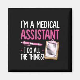 Certified Medical Istant Design Women Cma Nurse Magnet