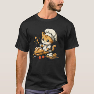 Certified Men and Women Cat Baker T-Shirt