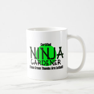 Certified Ninja Gardener Coffee Mug