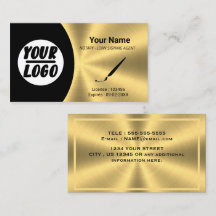 Certified Notary Signing Agent Black & Gold - logo