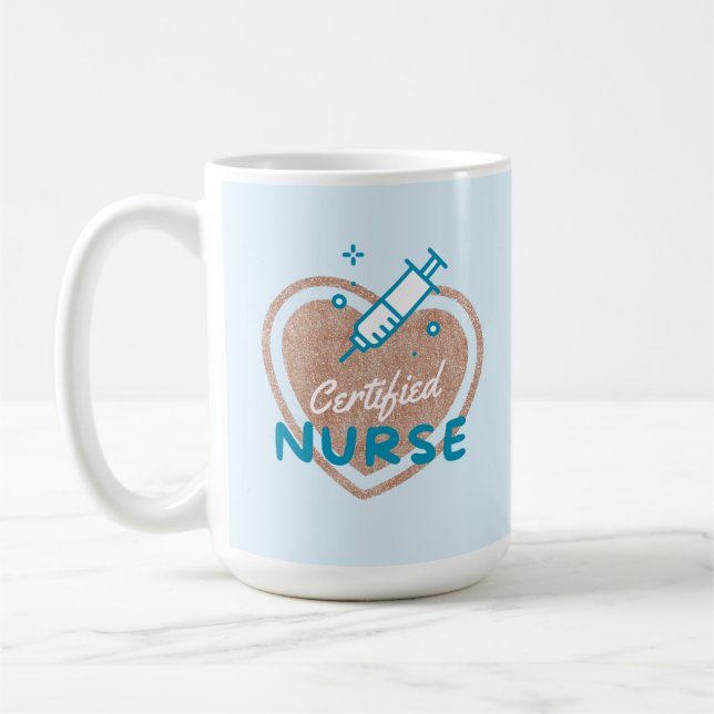 Certified Nurse Coffee Mug (Left)