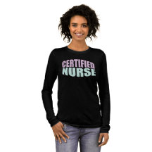 Certified Nurse Gift Typography 