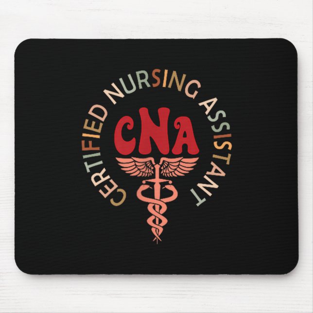 Certified Nurse Istant Certified Nursing Istant Cn Mouse Pad (Front)