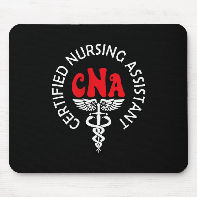 Certified Nurse Istant Certified Nursing Istant Cn Mouse Pad (Front)