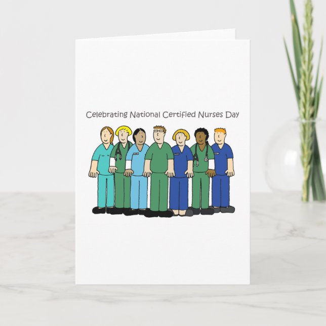 Certified Nurses Day - March 19th Card (Front)