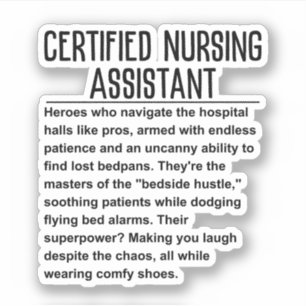 Certified nursing assistant
