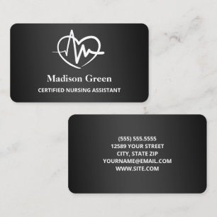 Certified Nursing Assistant Business Card