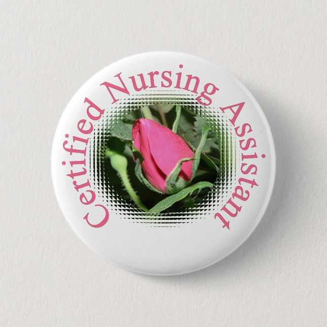 CERTIFIED NURSING ASSISTANT BUTTON (Front)