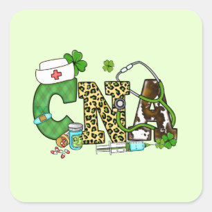 Certified Nursing Assistant St. Patrick's Square Sticker