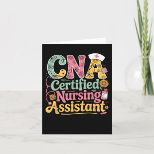 Certified Nursing Istant Cna Nurse Career Hospital Card