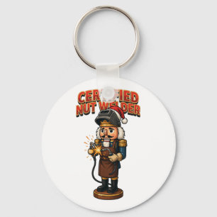 Certified Nutcracker Welder Holiday Professional Key Ring