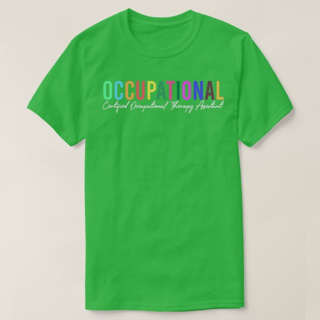 Certified Occupational Therapy Assistant Essential T-Shirt (Design Front)