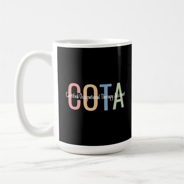 Certified Occupational Therapy Assistant OTA Coffee Mug (Left)