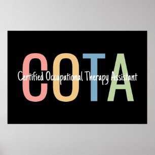 Certified Occupational Therapy Assistant OTA Poster