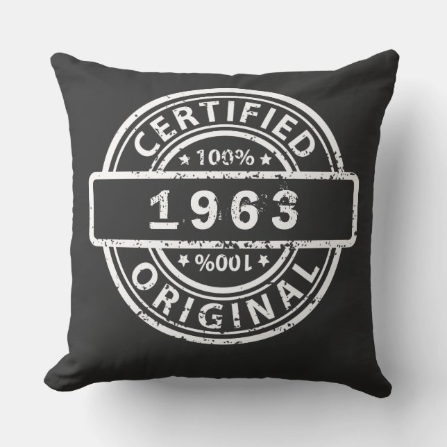 Certified Original customisable Cushion (Front)