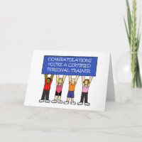 Certified Personal Trainer Congratulations