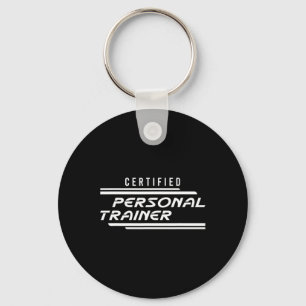 Certified Personal Trainer Fitness Instructor Gym Key Ring