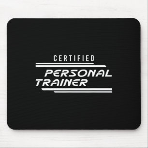 Certified Personal Trainer Fitness Instructor Gym Mouse Pad