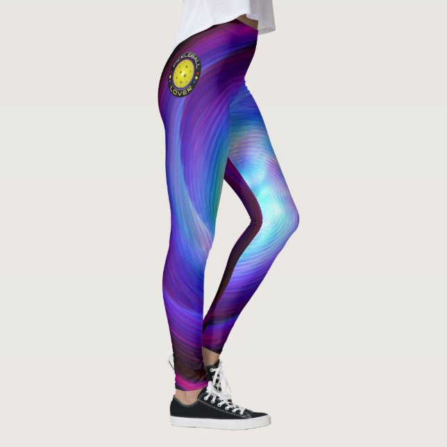 Certified Pickleball Lover Image Options Leggings (Right)