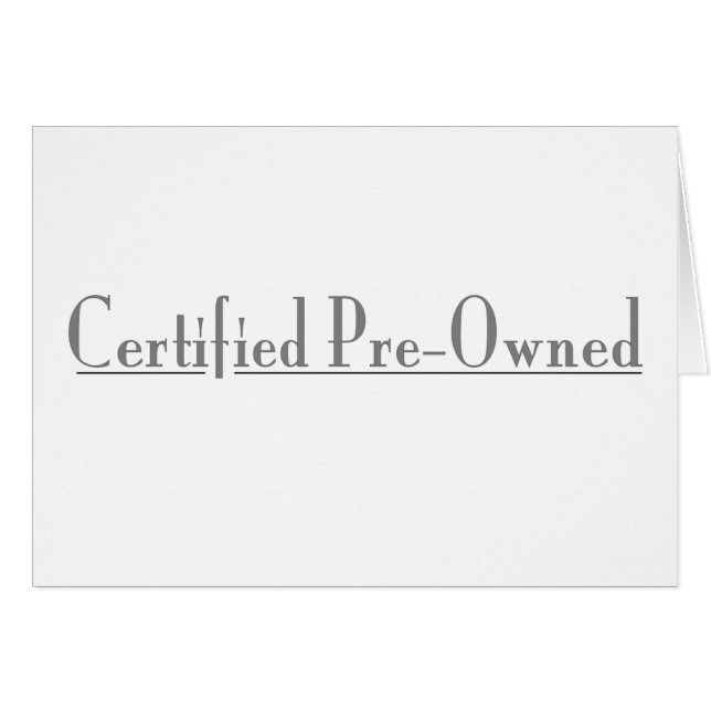 Certified Pre-Owned (Front Horizontal)