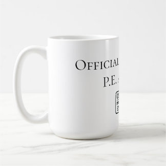 Certified Professional Engineer Congratulatory Coffee Mug