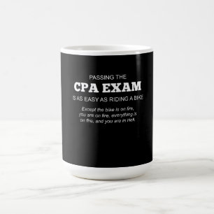 Certified Public Accountant CPA Exam Gift Coffee Mug