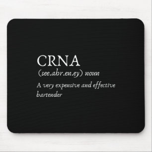 Certified Registered Nurse Anesthetists Crna Funny Mouse Pad