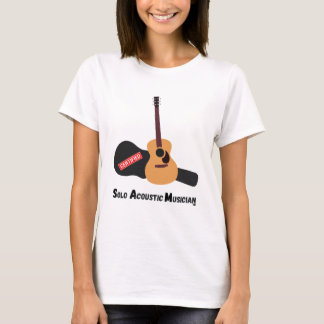 Certified SAM Headstock Guitar Pick T-Shirt(W) T-Shirt