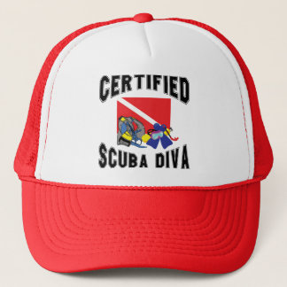 Certified SCUBA Diva Trucker Hat